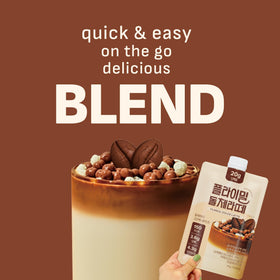 FLIMEAL Dolce Latte decaf shake nutrition panel highlights 20g protein per serving