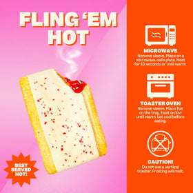FLINGS individually wrapped bars for quick snacks between workouts.