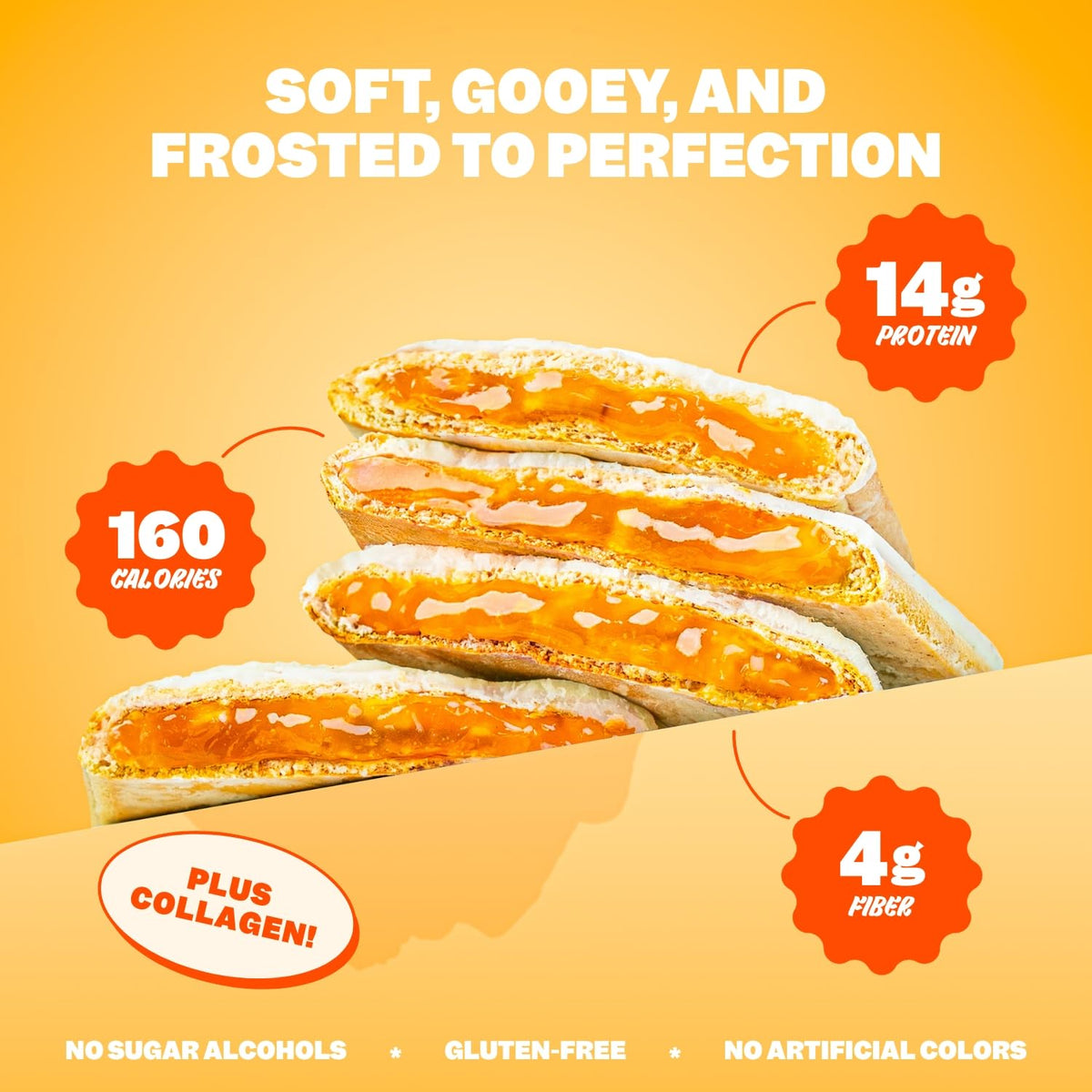 FLINGS Sticky Cinnamon with Frosted Top—indulgent treat you can enjoy anytime.