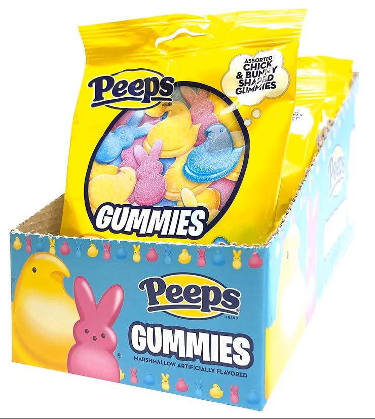 Iconic marshmallow-flavored texture evokes Peeps nostalgia for kids and adults.