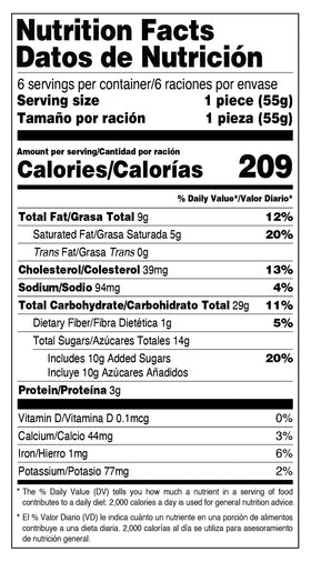 Flora Chocolate & Milk Croissant – ready-to-eat convenience, perfect as a quick snack.