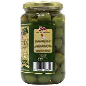 Flora Fine Foods Castelvetrano olives on antipasto plate; adds Sicilian flavor.