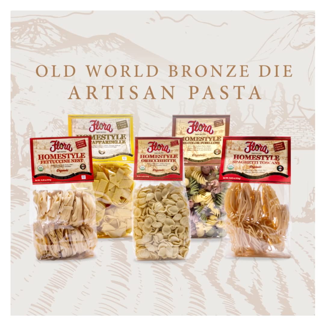 Flora Fine Foods 100% durum Pastina delivers a firm, al dente bite