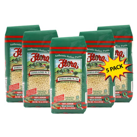 Flora Fine Foods Pastina Stelline Stars pack adds authentic Italian pasta for comforting soups
