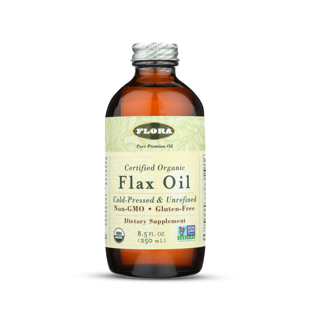 Flora Flax Oil seed-to-bottle process highlights freshness for daily nutrition.