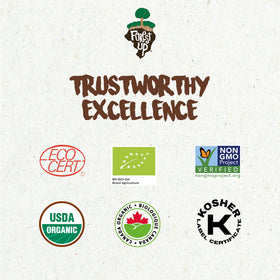 Eco-packaging of Floresta em Pé Brazil nuts emphasizes sustainability and responsible sourcing.