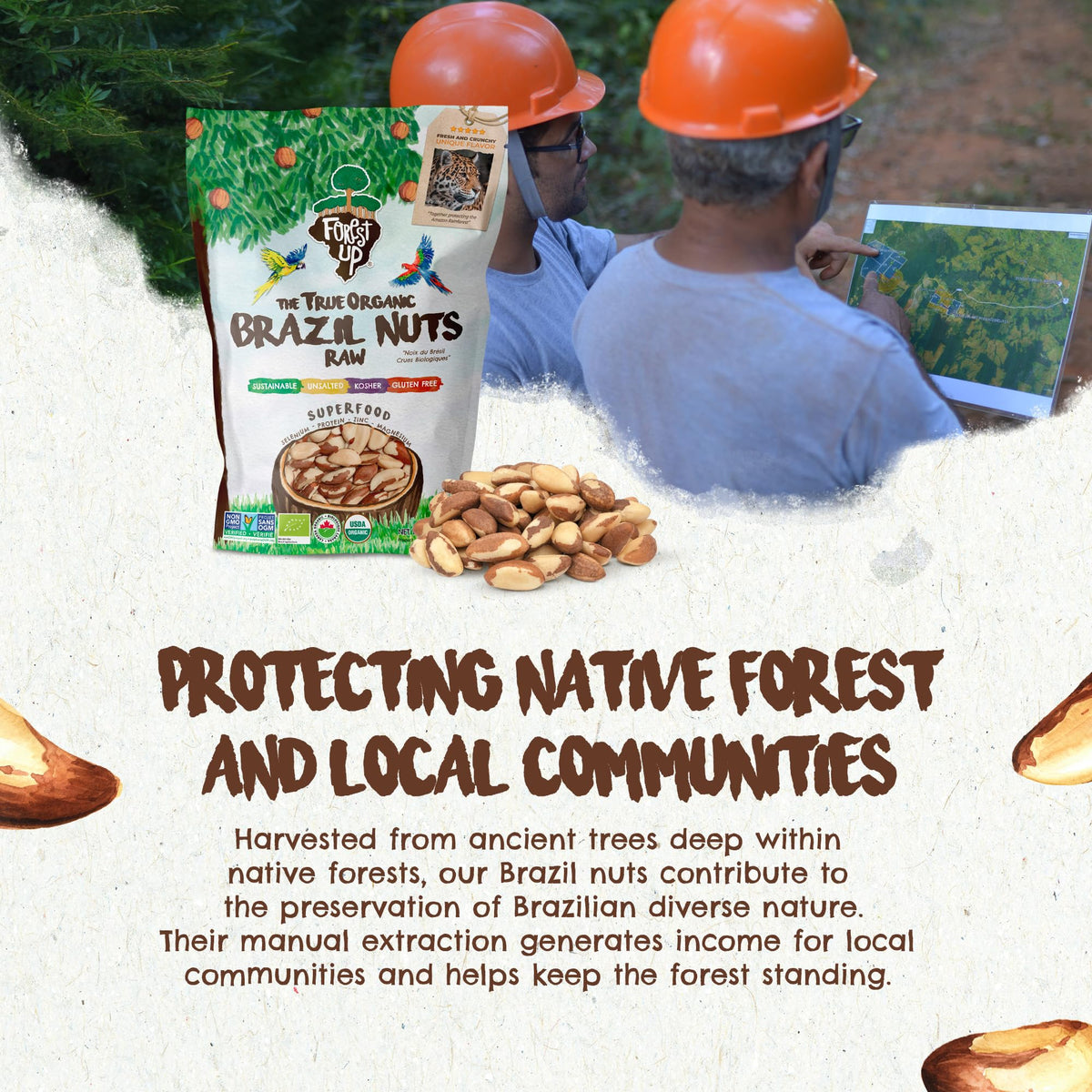 Floresta em Pé modified atmosphere packaging preserves freshness and aroma