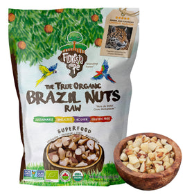 Vegan and gluten-free Floresta em Pé Brazil nuts broken