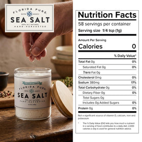 Florida Pure Mother's Day gift sea salt for thoughtful culinary gifting.