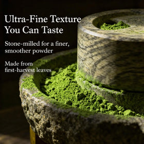 Florvay Matcha ceremonial bowl ready for traditional whisking and mindful sipping.