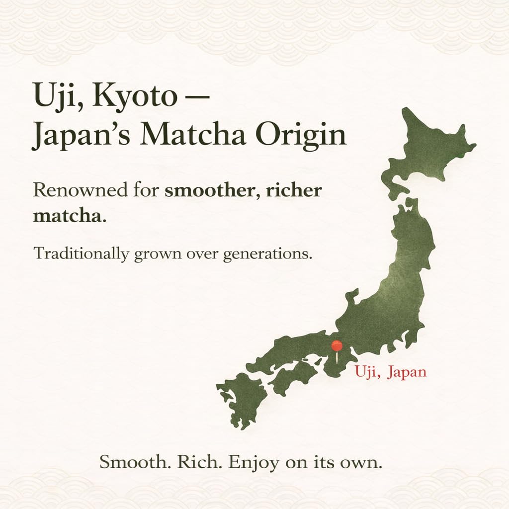 Florvay Matcha fresh green powder close-up highlighting fine milling for smooth mixing.