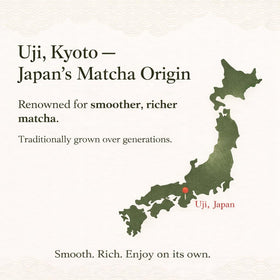 Florvay Matcha fresh green powder close-up highlighting fine milling for smooth mixing.
