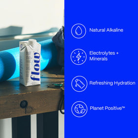 Recyclable Flow pack with renewable materials supports eco-friendly hydration.