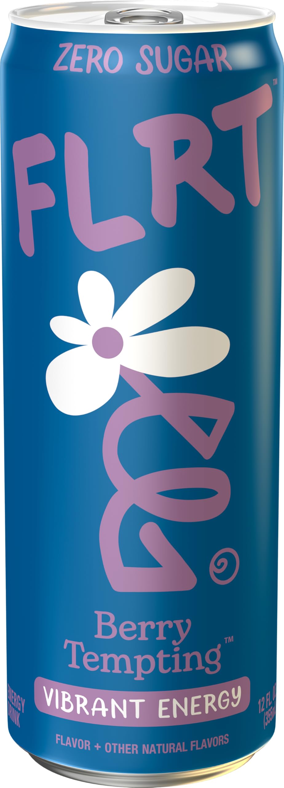 Close-up of FLRT Energy Berry Tempting with juicy berries and refreshing lift.