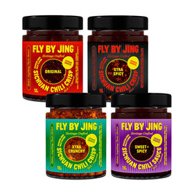 FLYBYJING Original Chili Crisp jar adds savory depth to meals