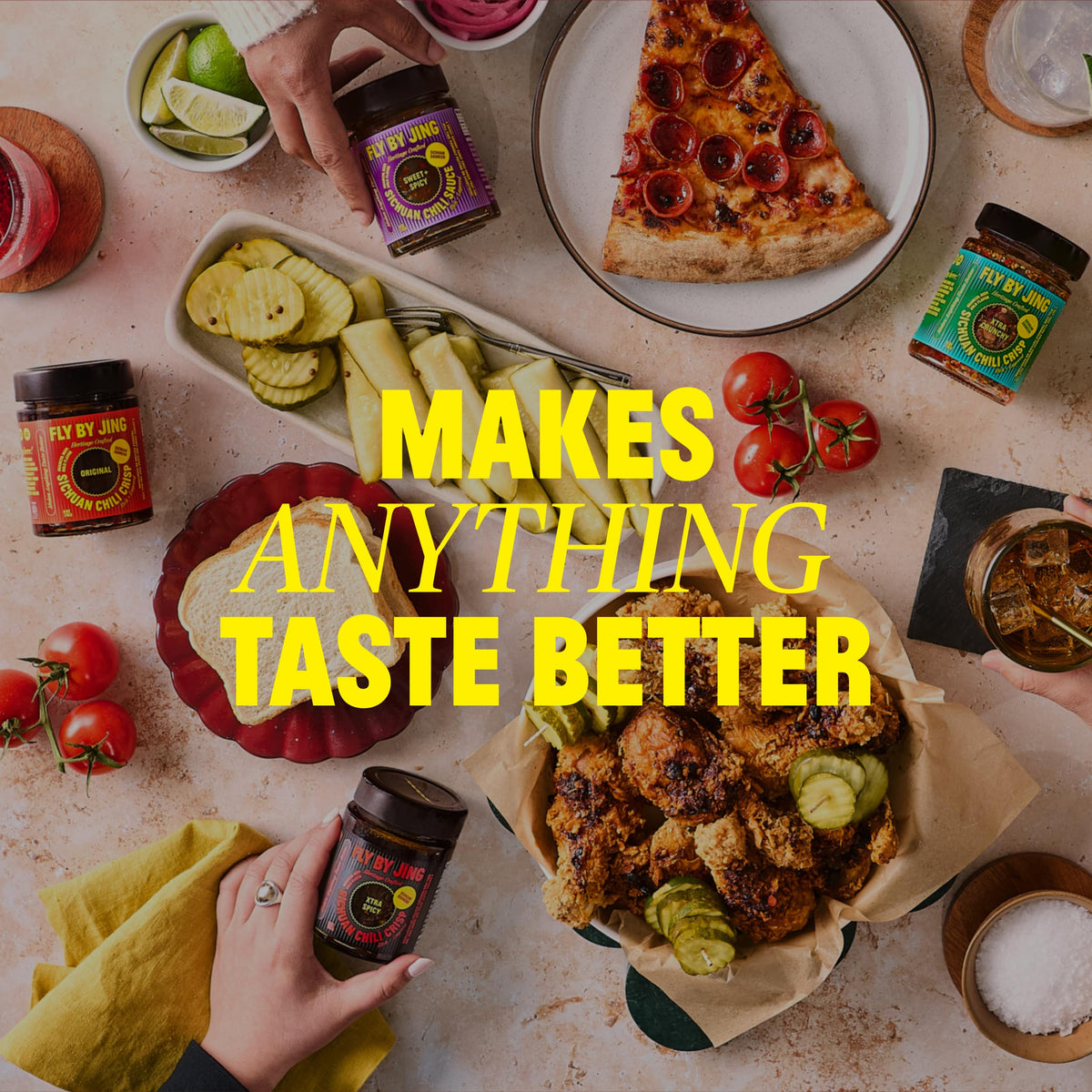 FLYBYJING Xtra Crunchy Chili Crisp jar offers extra crunch