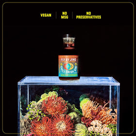 FLYBYJING Spicy Vinaigrette ginger-dressing adds freshness and depth to salads.