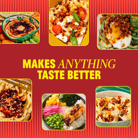 Flybyjing Sweet and Spicy Sichuan Sauce jar balances heat and sweetness.