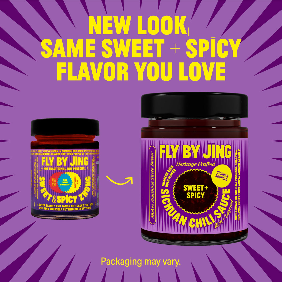 Marinade ready: FLYBYJING Sweet + Spicy Sichuan sauce for tofu or meat