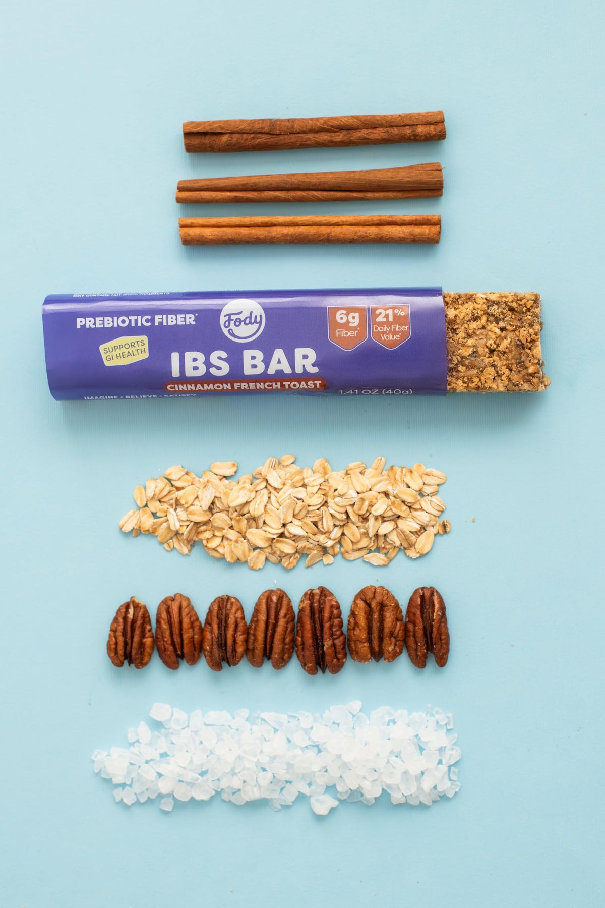 Maple drizzle on Fody Cinnamon French Toast Bars highlighting sweetness balance
