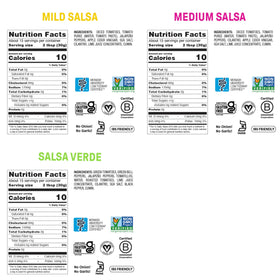 Fody Garlic and Onion Free Salsa showcases clean, low FODMAP ingredients