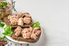 Foie Gras of the Sea BPA-free can packaging note