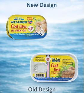 Foie Gras of the Sea canned cod liver on toast, ready for a gourmet bite