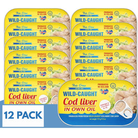 Opened can reveals silky texture ideal for quick meals