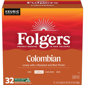 Folgers Best Part of Wakin’ Up slogan beside a steaming mug.