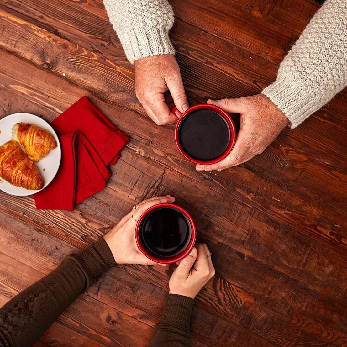 Folgers Breakfast Blend brewed cup offers smooth, easy mornings.