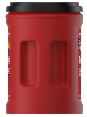 Folgers Classic Roast 51-ounce brew shot, dependable flavor for daily use.