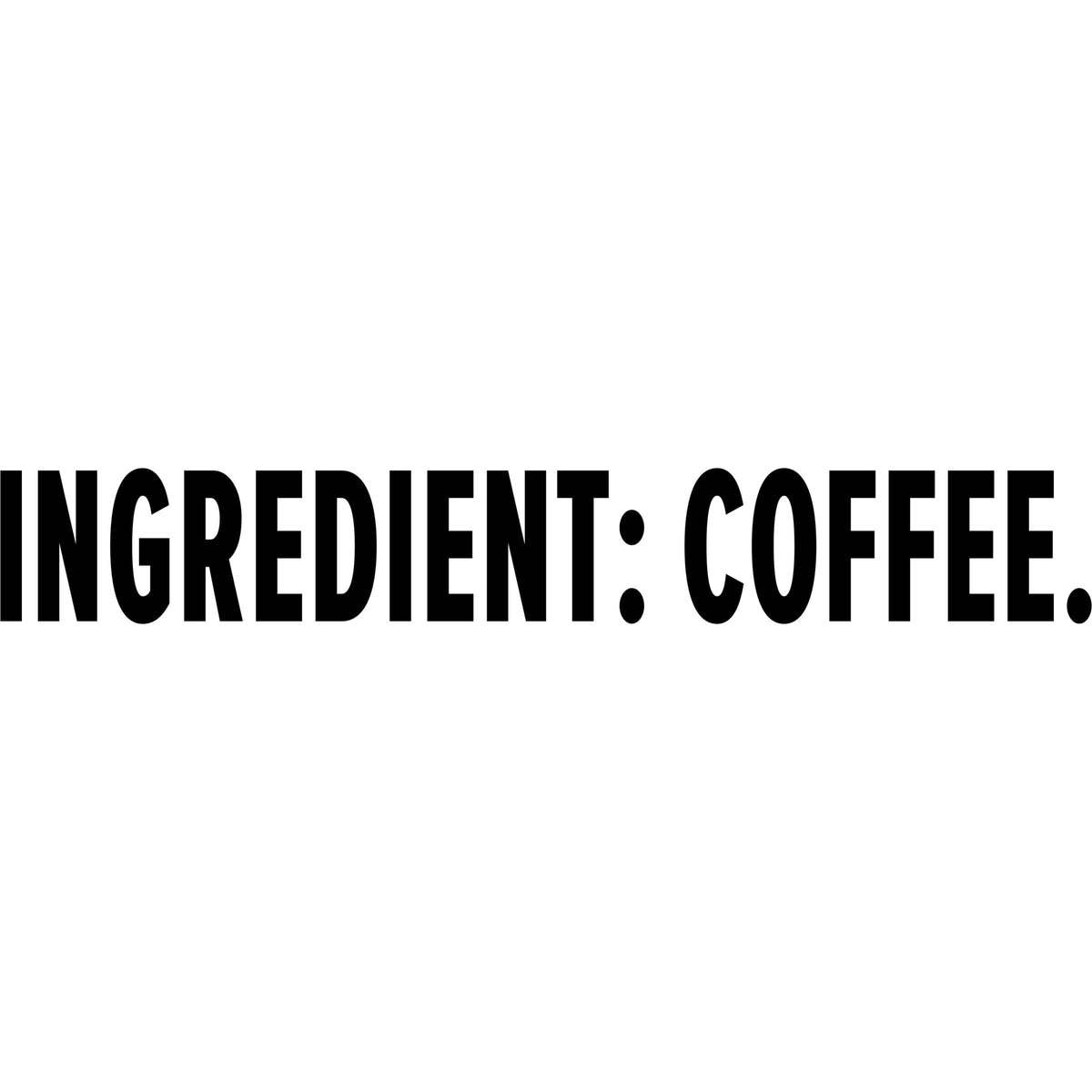 Front view of Folgers French Roast package for quick morning brew.