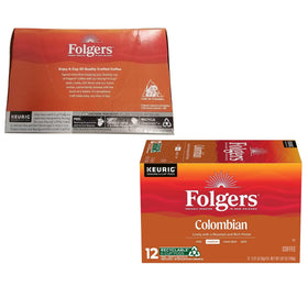 Folgers K-Cups aroma close-up showing rich scent