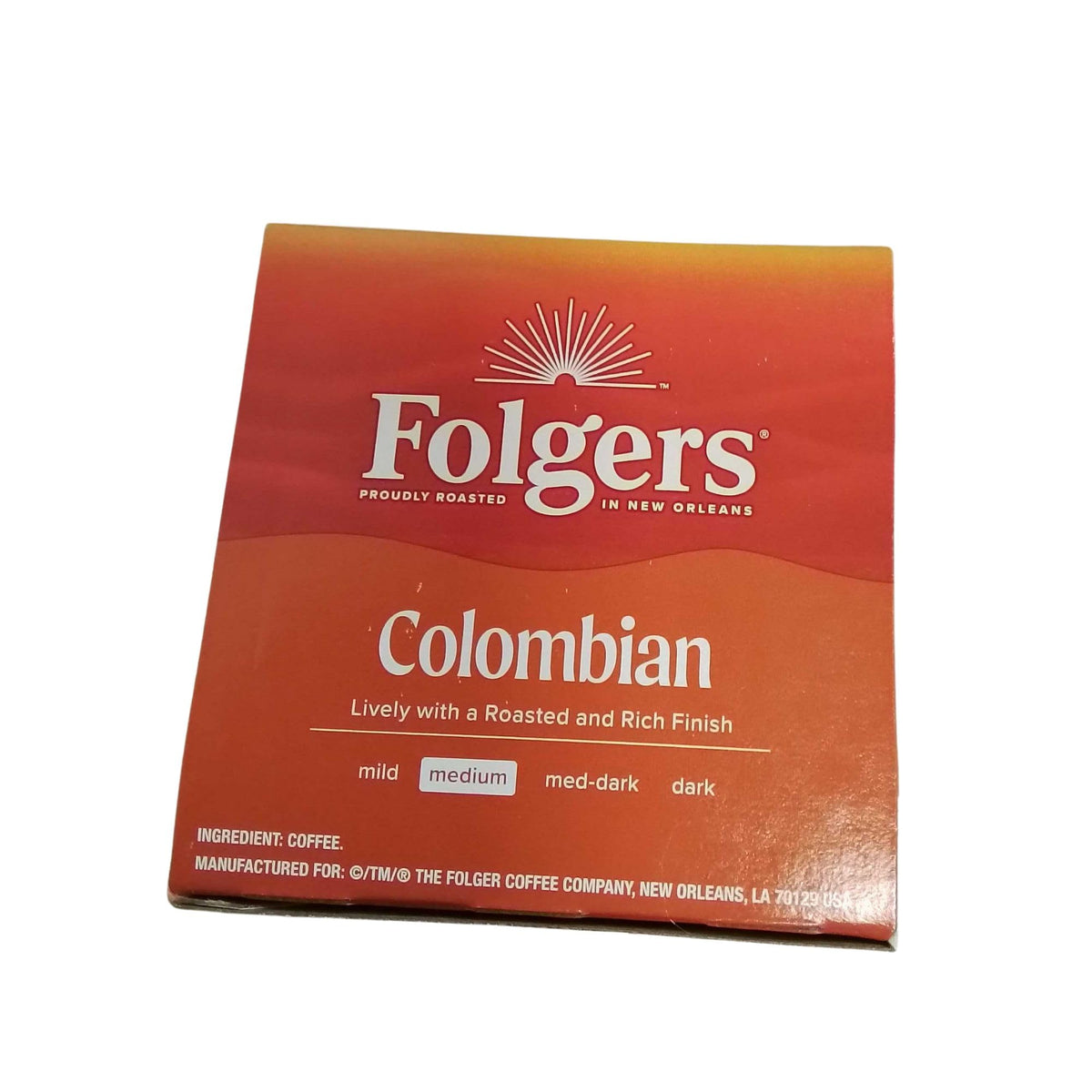 Folgers K-Cups medium roast 72-count box for daily use