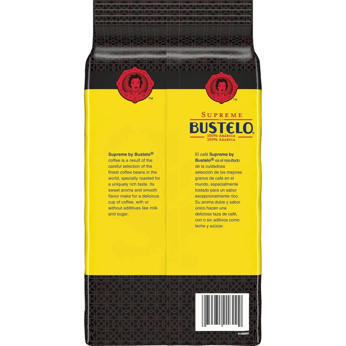 Espresso-style aroma and dark roast profile ideal for bold pours.