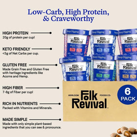 Folk Revival Chai Almond cup adds warm spice and protein boost
