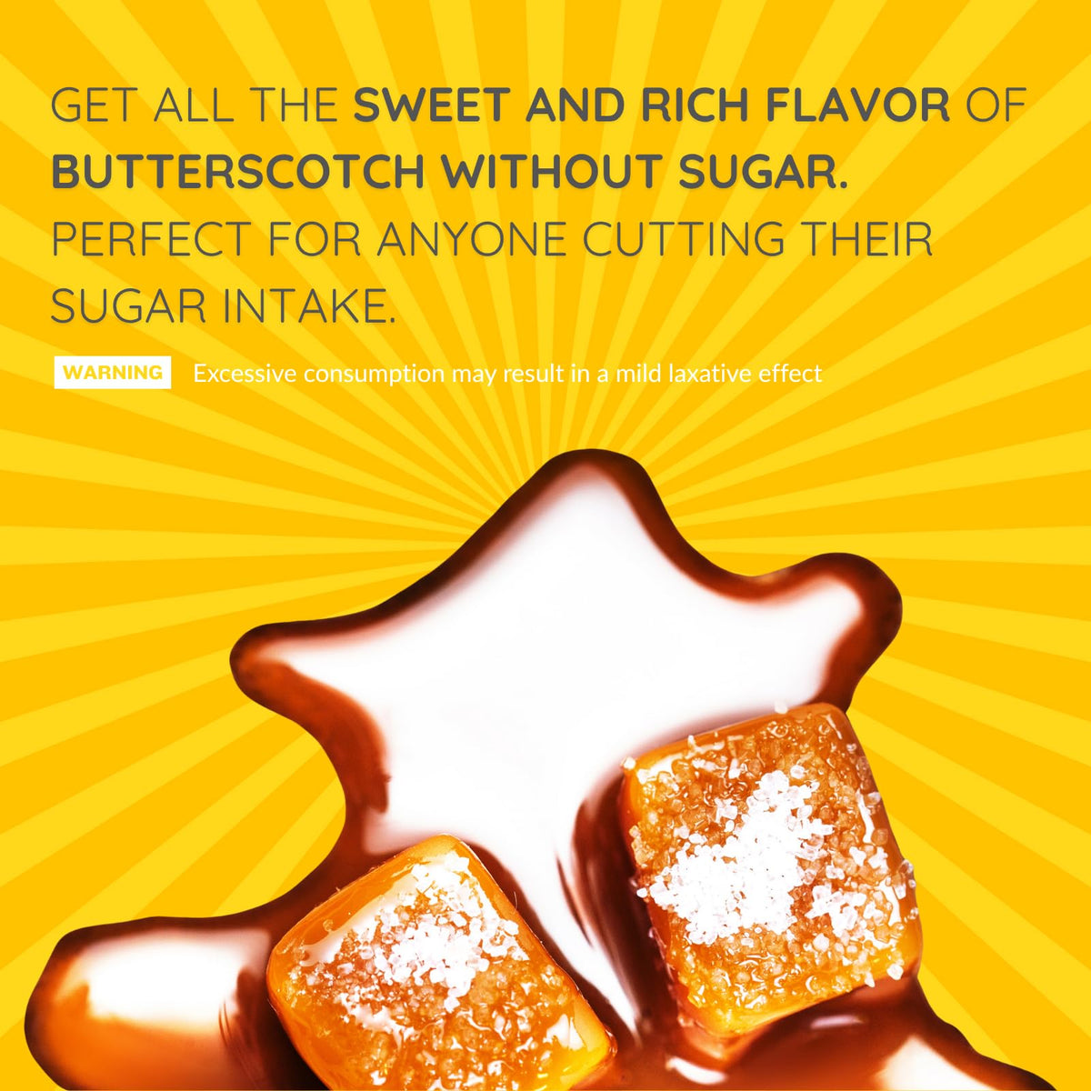 Gift-ready FolksField sugar-free butterscotch candies for thoughtful treats.
