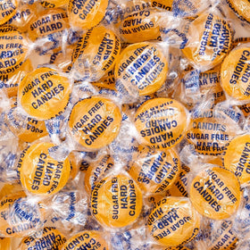 FolksField sugar-free butterscotch candies packaging designed for on-the-go snacking.