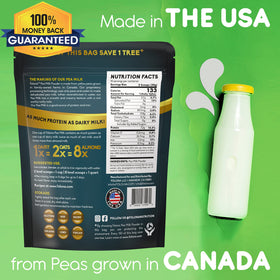Folona pea milk powder scoop for easy measurement.