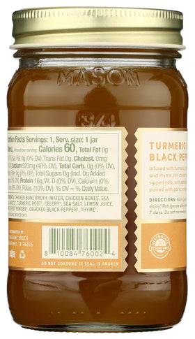 Fond bone broth pour, perfect for quick stews and sauces.