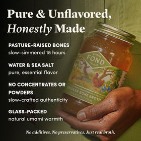 FOND NOURISH DELIGHT bone broth base for soups and sauces