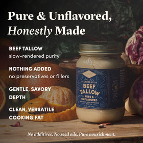 Fond Nourish Delight nose-to-tail tallow supports versatile home cooking