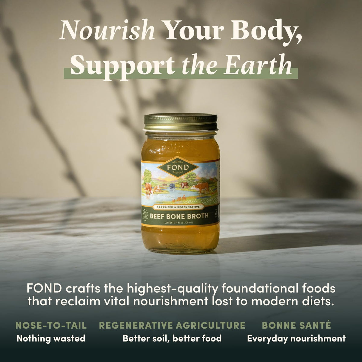 Fond Nourish Delight pantry-friendly product photo, ready for quick, nutritious meals.