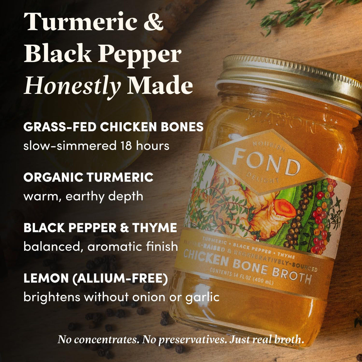 FOND Nourish Delight ramen-base broth boosts depth in noodles and bowls.
