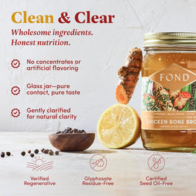 FOND Nourish Delight steaming-broth-bowl invites warm, comforting sips.