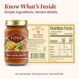 FOND Nourish Delight vegetables and broth pairing adds depth to meals