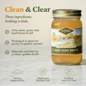 Fond Nourish Delight warm cup ready to sip as a comforting snack.