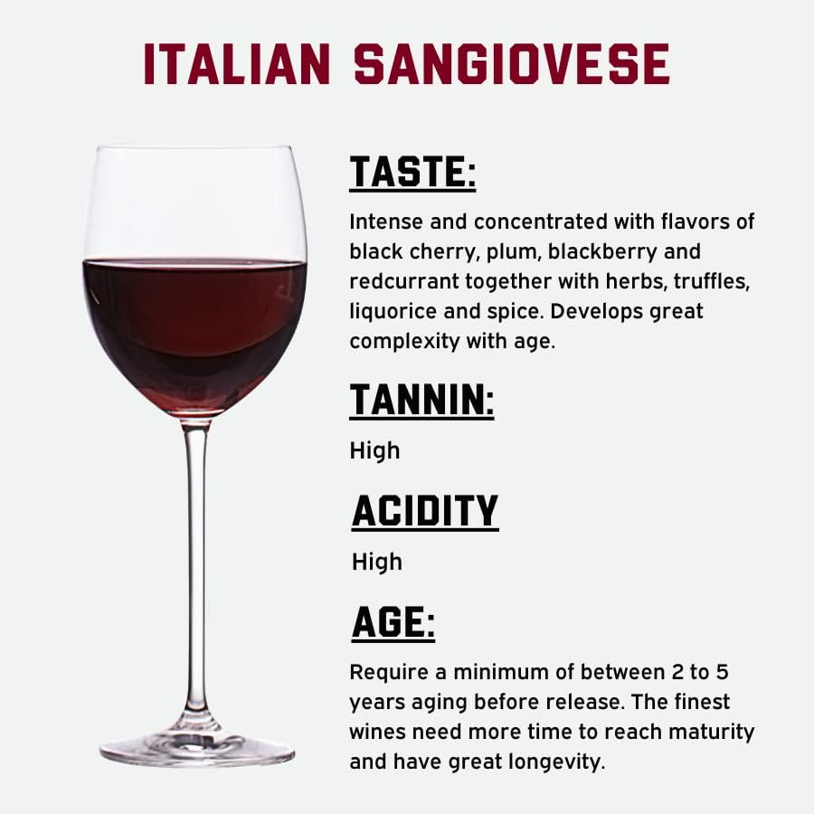 Fontana Sangiovese kieselsol and bentonite aid aging clarity