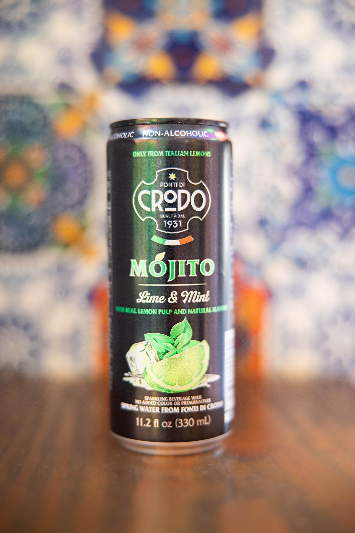 Fonti Di Crodo Mojito served on ice in a glass