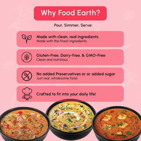Food Earth sauce in saucepan on stove top.
